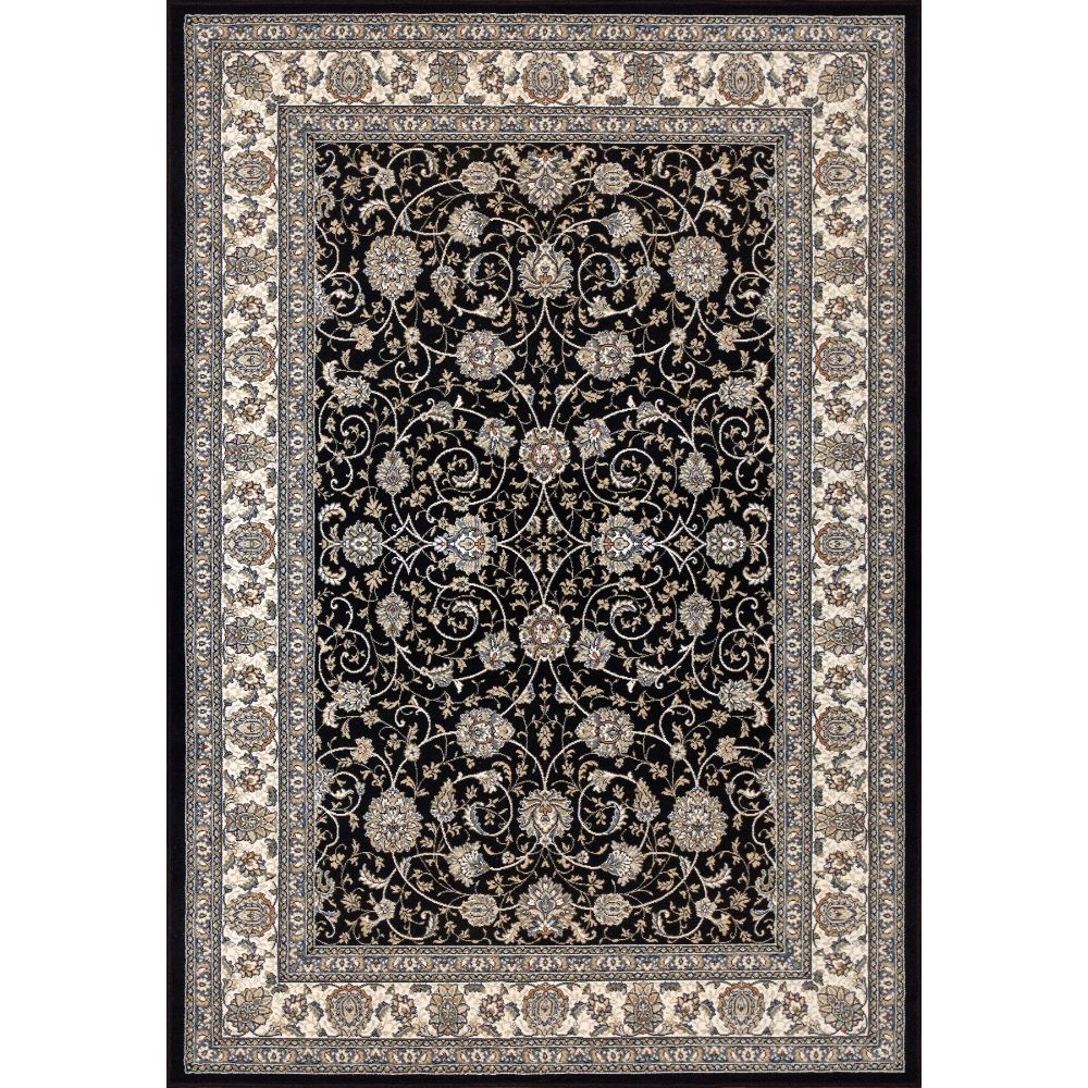 Dynamic Rugs 57120-3464 Ancient Garden 2 Ft. X 3.11 Ft. Rectangle Rug in Blue/Ivory